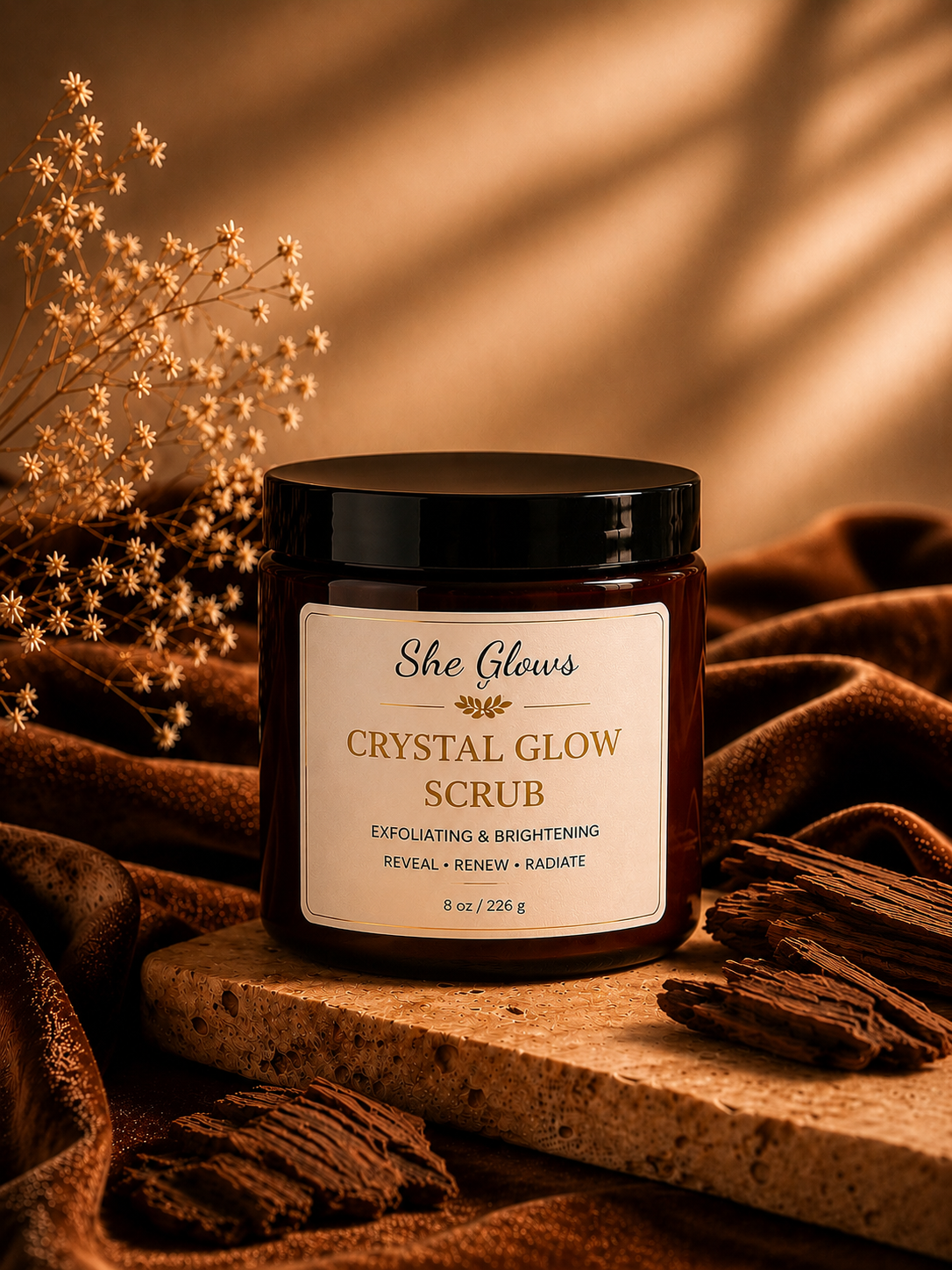 Crystal Glow Scrub
